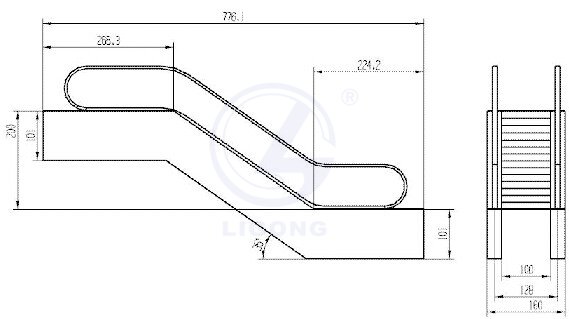 LG-DTF02型  扶梯部件安裝與調(diào)整實訓(xùn)設(shè)備（工程型）