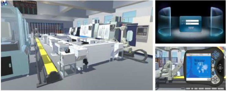 LGJ-SJ21智能機(jī)器人數(shù)字虛擬3D仿真教學(xué)系統(tǒng)