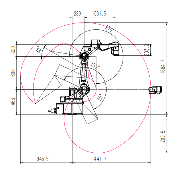 工業(yè)機(jī)器人參數(shù)圖