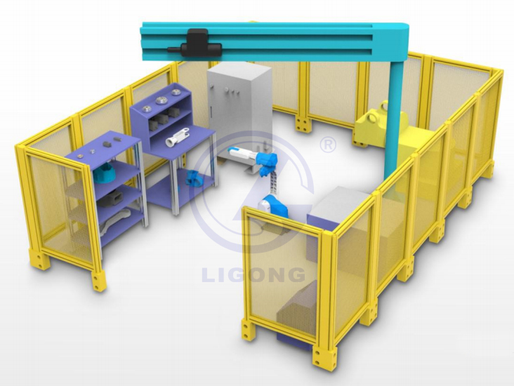 工業(yè)機(jī)器人機(jī)械拆裝及電氣拆裝平臺