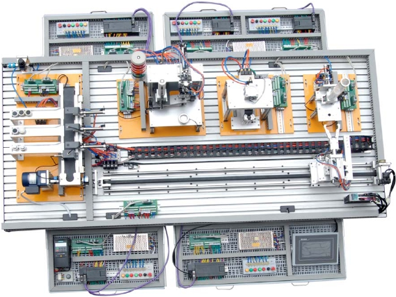 自動生產(chǎn)線拆裝與調(diào)試實訓(xùn)裝置